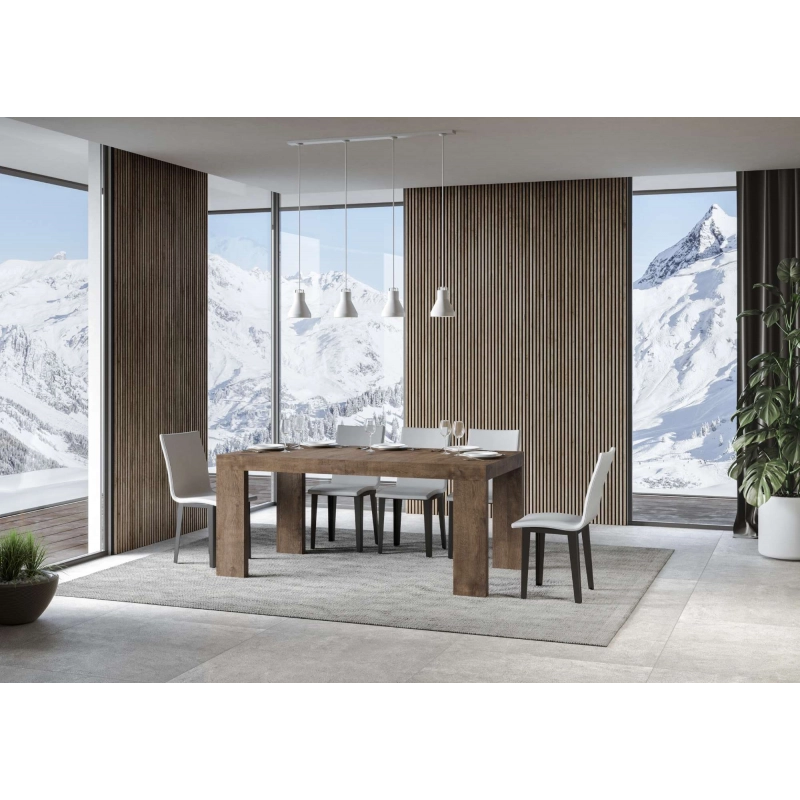 Tavolo allungabile 90x180/440 cm Roxell - Noce