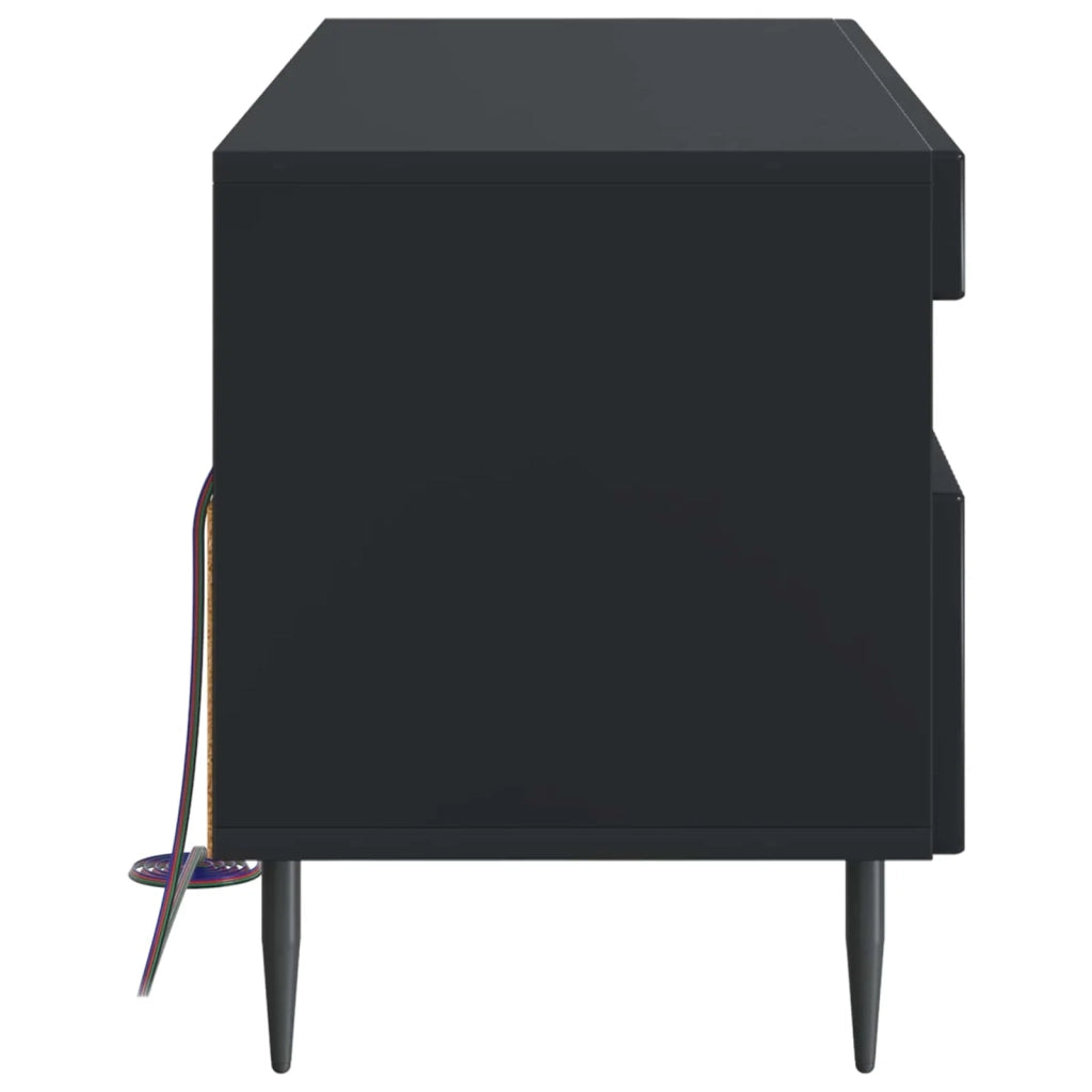 Mobile TV LED Nero Legno ingegnerizzato 896996