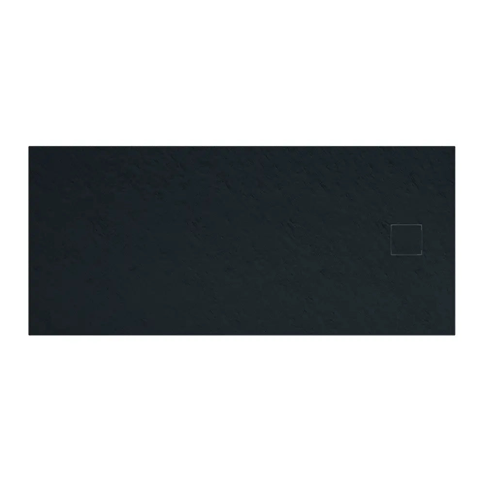 Piatto doccia 70x170 cm colore nero effetto pietra | Samos