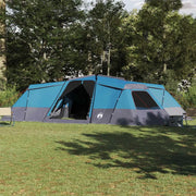 vidaXL Tenda Familiare Blu 833 x 585 x 216 cm Poliestere