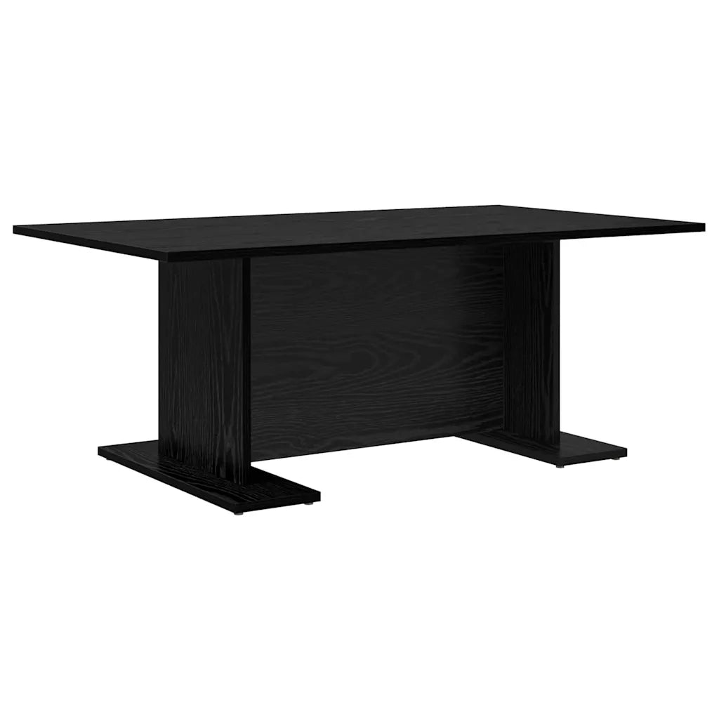 Tavolino da salotto Rovere nero 103,5 x 60 x 40 cm 875154