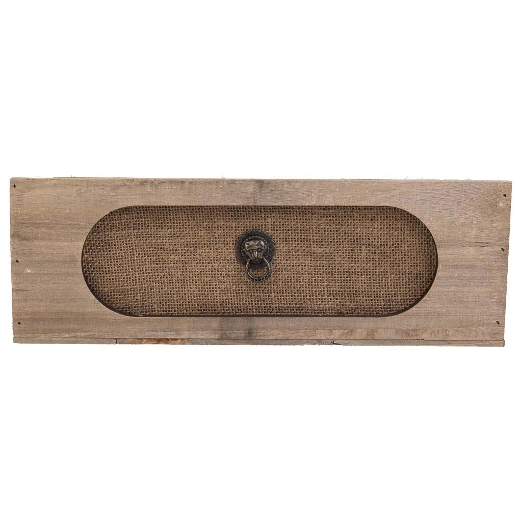 Cassetto in legno marrone 35x13,5x12h