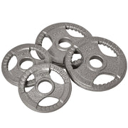 Dischi Pesi 2,5/2,5/5/5 kg ¨C Zephmum ¨C 4 Dischi Allenamento Acciaio