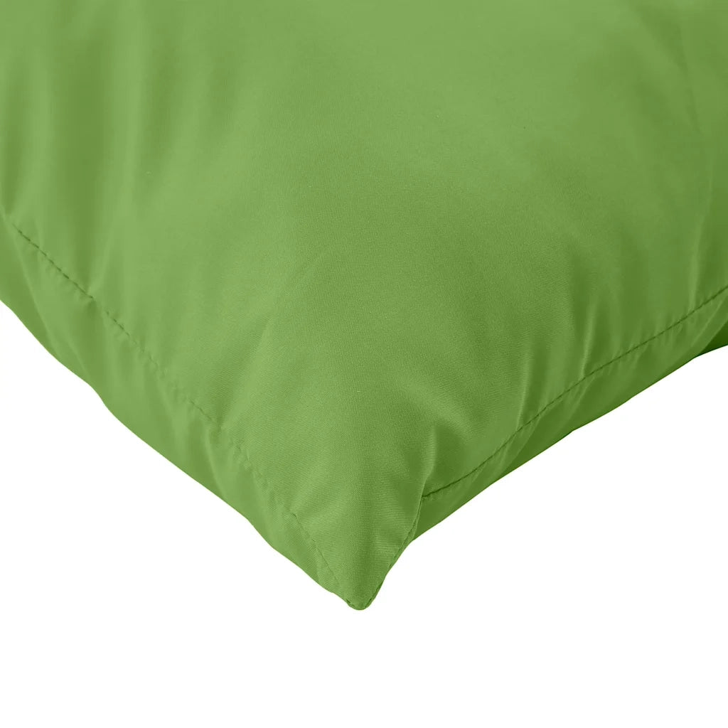 vidaXL Cuscini per Pallet 3 pz Verde Mélange in Tessuto