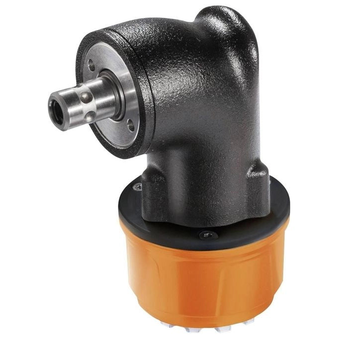 FEIN 64203008010 Testa Angolare in Metallo per Avvitatori a Batteria Compatibile con QuickIN QuickIN MAX colore Nero