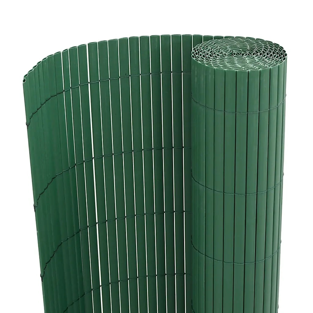 Recinzione da Giardino Bifacciale Verde 1,8x5 m in PVC 42002624