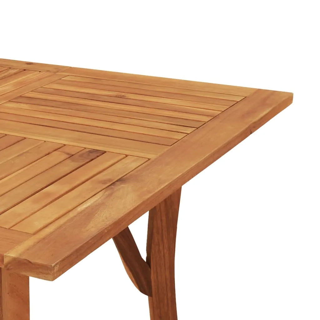 Set da Pranzo per Giardino 5 pz in Legno Massello di Acacia 3156862