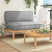 Set di divani Grigio 120 x 92 x 69 cm Legno di Acacia Massello 3418207