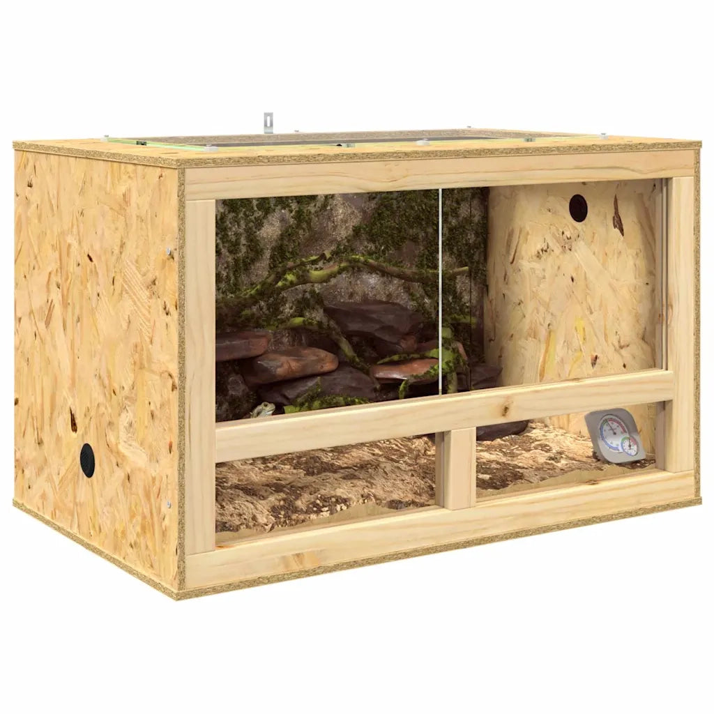Terrario Marrone 80 x 50 x 50 cm OSB CFW2067421