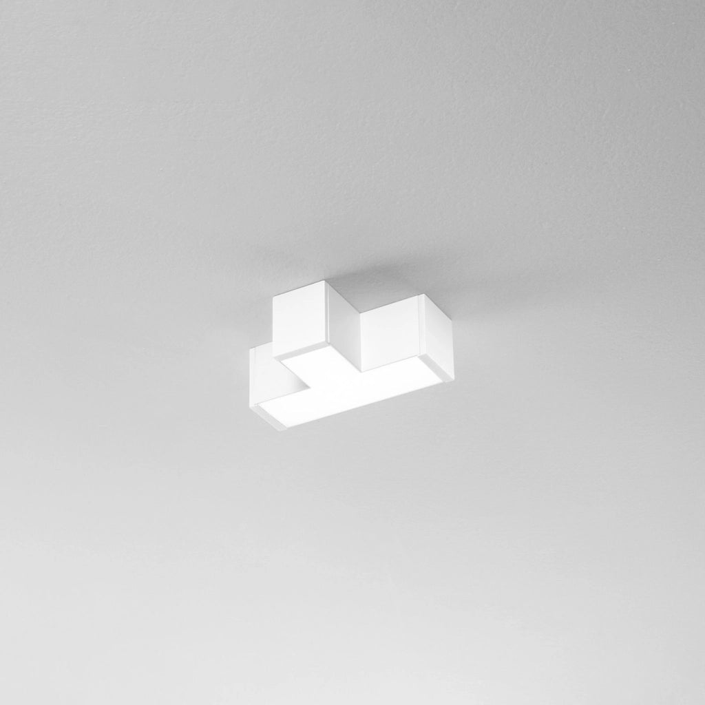 CONNETTORE A T LED BIANCO 10W 1420LM CCT 3000K / 4000K PER BARRA LED NEXT