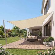 Tende da Ombra Rettagliabile 2x3 m - Zonatura per Terrazza - HDPE 180 g/m² - Protezione UV - Permeabile all'Acqua - Ventilato - Tende da Sole