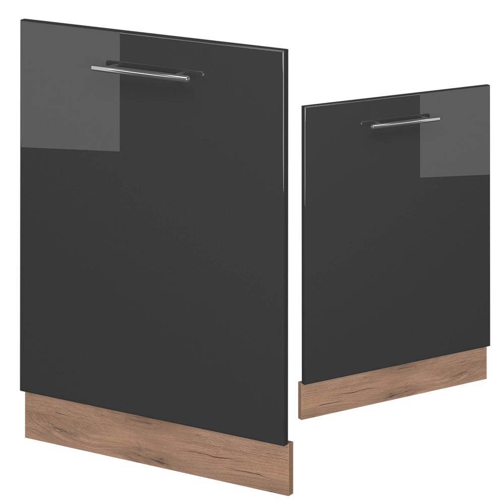 Vicco Pannello frontale della lavastoviglie Antracite lucido 60 cm , PL Marmo