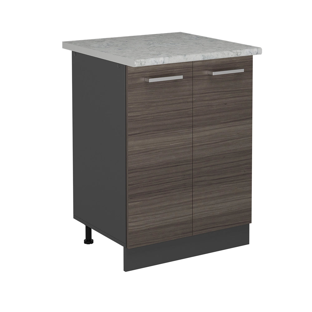 Vicco Mobiletto base cucina Grigio nobile 60 cm PL Marmo