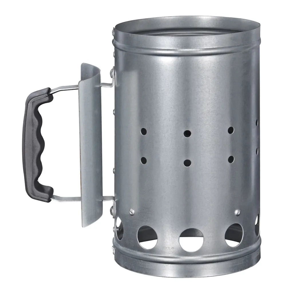 HI Avviatore per Camino a Carbonella con Manico 16,5 cm Argento 446200