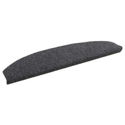 Tappetini per scale autoadesivi 15 pcs Grigio Scuro