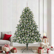 Albero di Natale artificiale con 300 LED Verde 240 cm 3395259