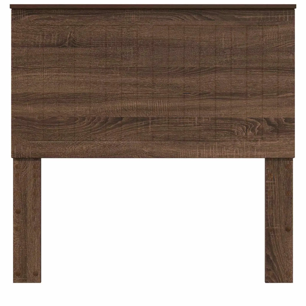 Testiera con testiera Rovere Marrone 100 cm Legno multistrato