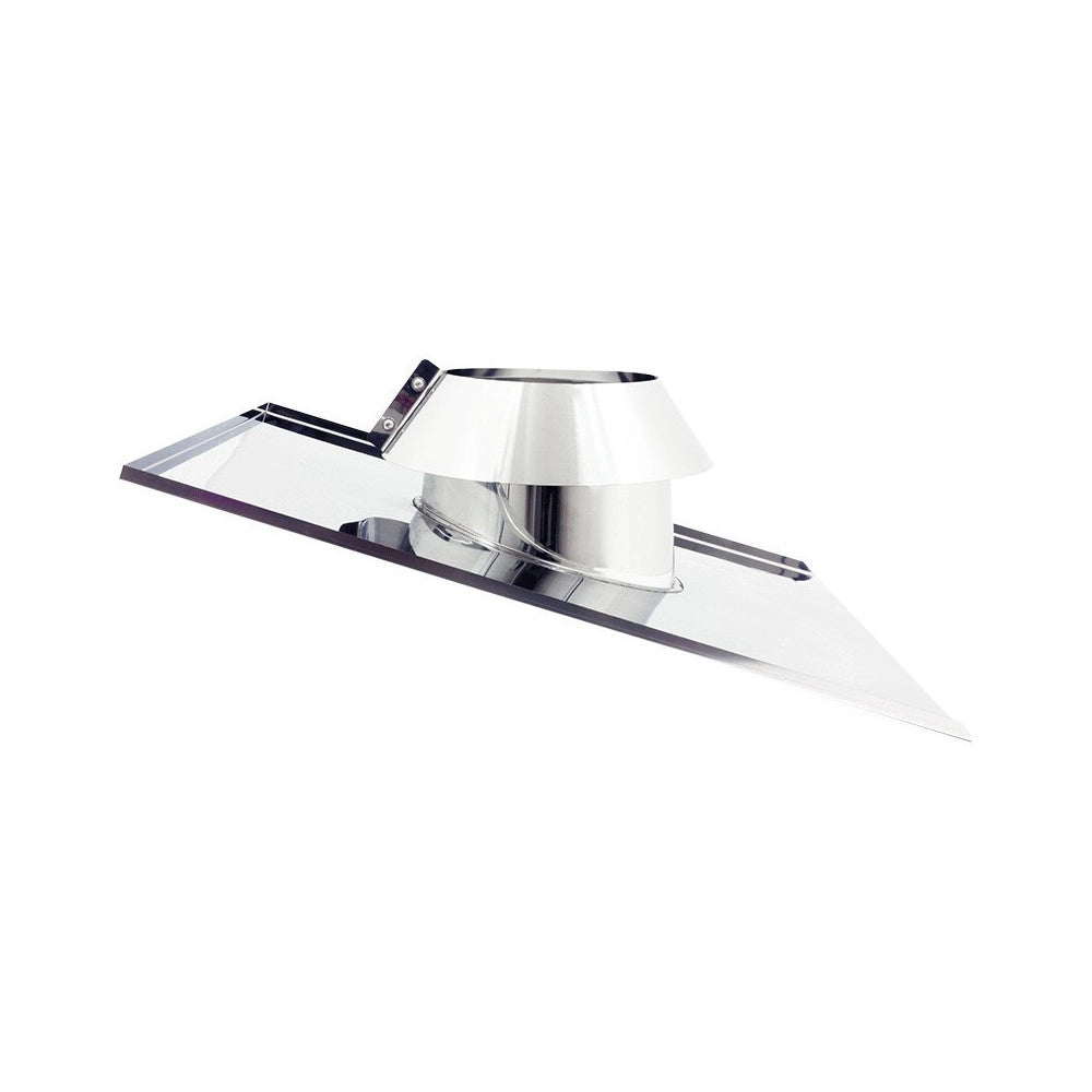 Faldale inclinato da 200mm in acciaio inox 6 decimi aisi 304