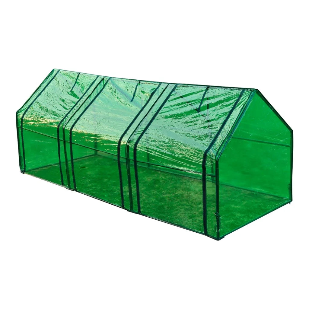 Serra da giardino 240 x 90 x 90 cm in plastica per giardinaggio 1602010