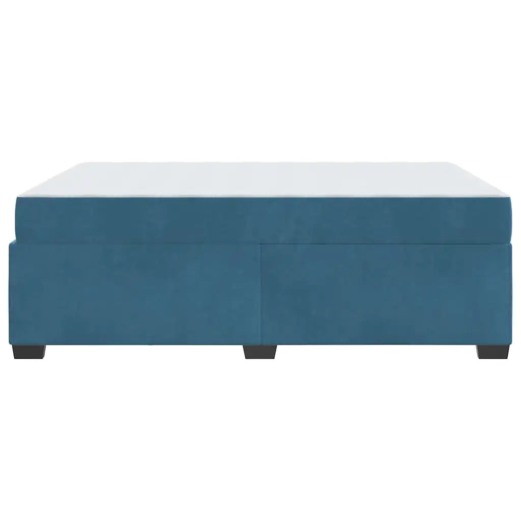 Struttura del letto Blu Scuro 160 x 200 cm Tessuto 3399300