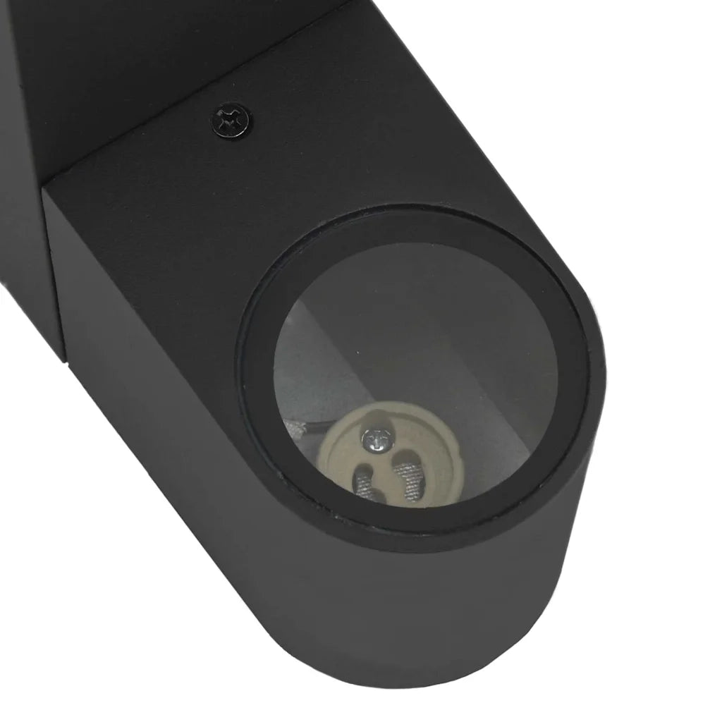 Lampada da Parete Esterna Nero 12 x 7 x 15 cm CFW3267285