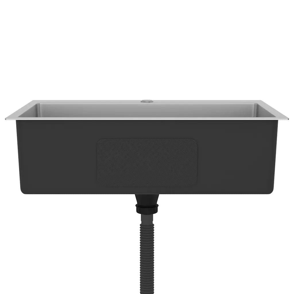 Lavello da Cucina Lavorato a Mano in Acciaio Inox CFW8564641