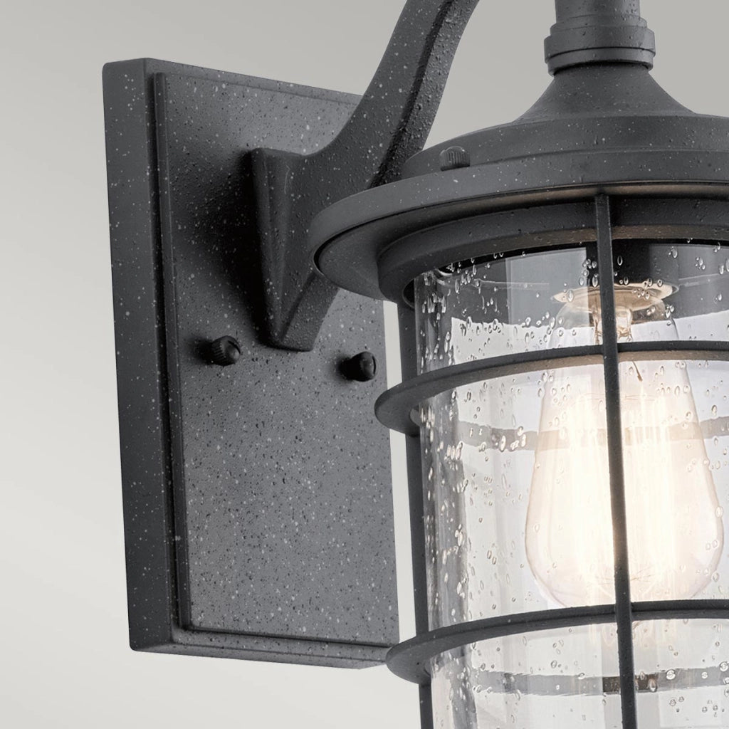 Applique esterna Royal Marine nero anticato E27 60W Kichler