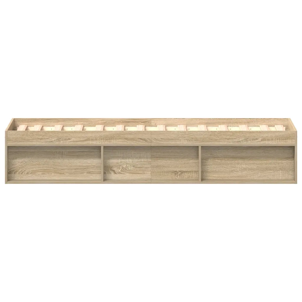 Giroletto-Struttura Letto Rovere Sonoma 100x200 cm