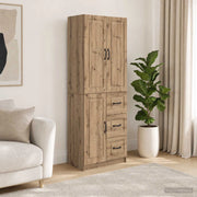 Set di armadi 2 pz Rovere Artigianale Legno ingegnerizzato 3416987