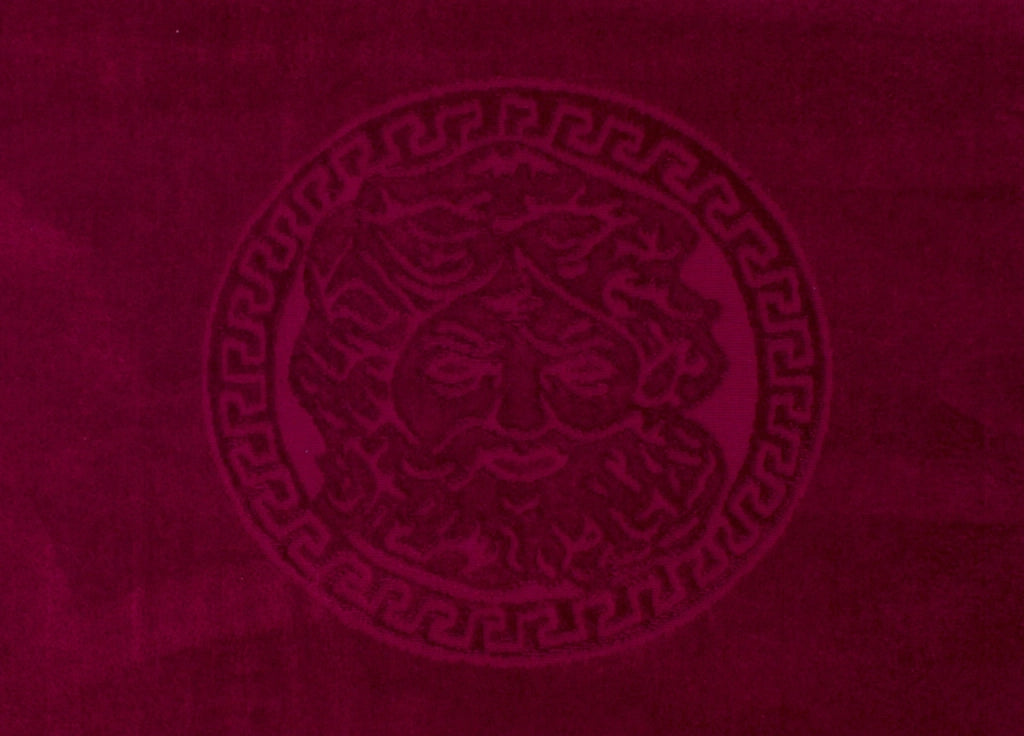 Telo Mare Jacquard Spugna Asciugamano Spiaggia Disegno New Cameo - Telo Mare - Bordeaux