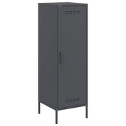 Credenza | Madia | Buffet da pranzo | Armadio da pranzo Antracite 36x39x113 cm in Acciaio