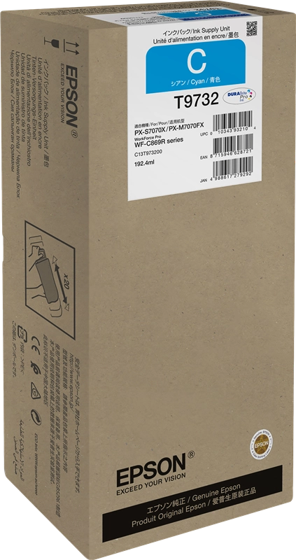 Epson C13T97320N cartuccia d'inchiostro 1 pz Originale Ciano