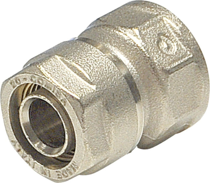 Raccordo diritto femmina diam.3/4x26 per multistrato