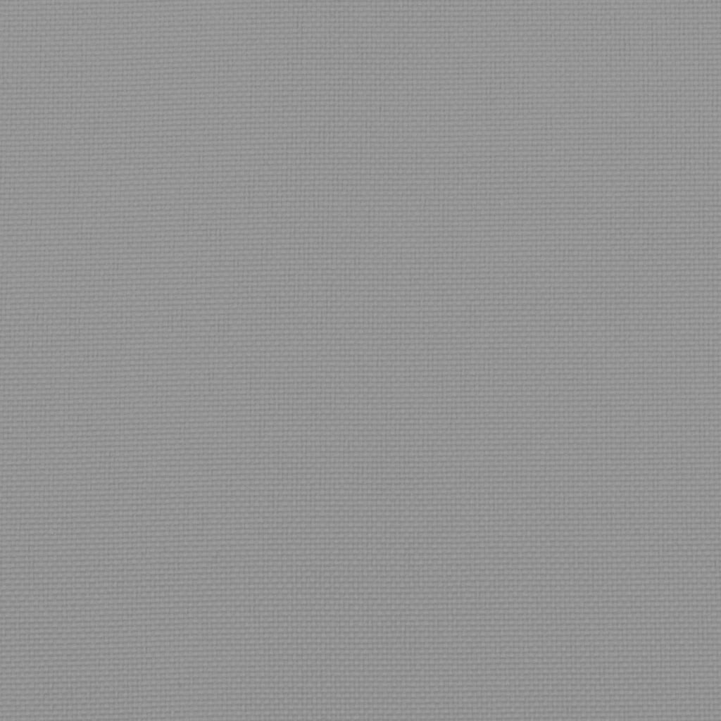 Cuscino per Sdraio Grigio (75+105)x50x4 cm