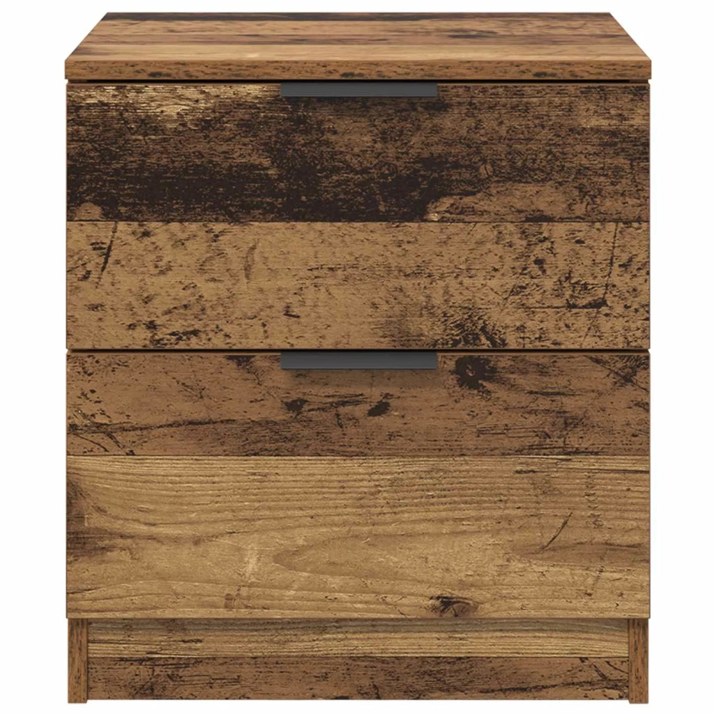 Armadio da Notte 2 pcs Legno vecchio 45 x 39 x 50cm 880507