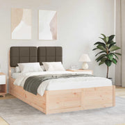 Letto con Testiera Rivestita Talpa 120 x 200 cm Pino massello 3405540