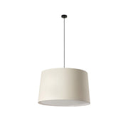 WINDSOR Lampada sospensione nera/lino