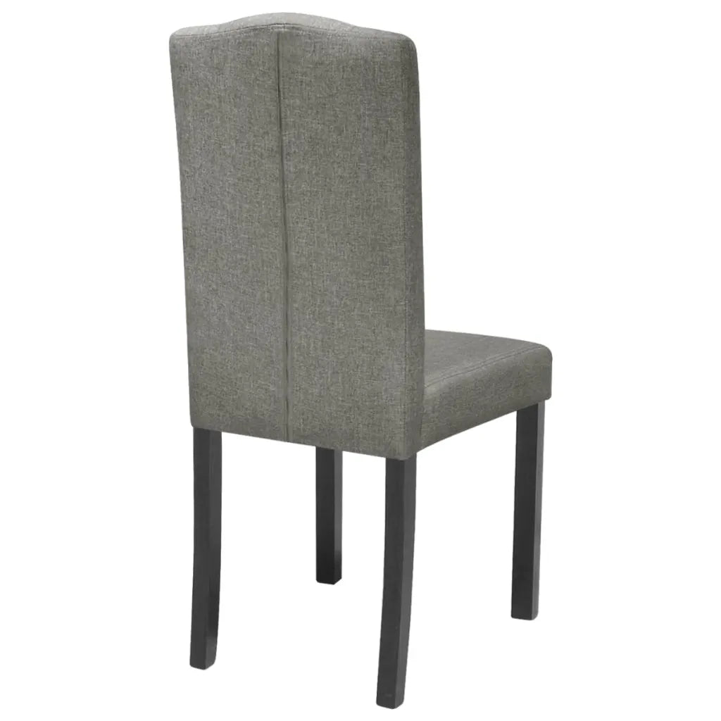 Sedie da Pranzo 6 pz Grigio in Tessuto cod mxl 25254