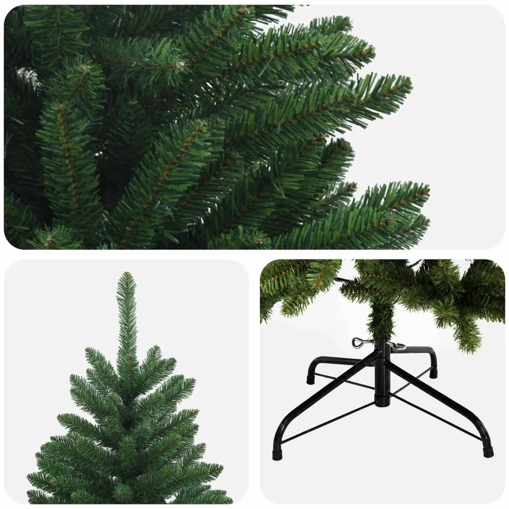 Albero di Natale Artificiale con Rami Pieghevoli 120 cm PVC 42054549