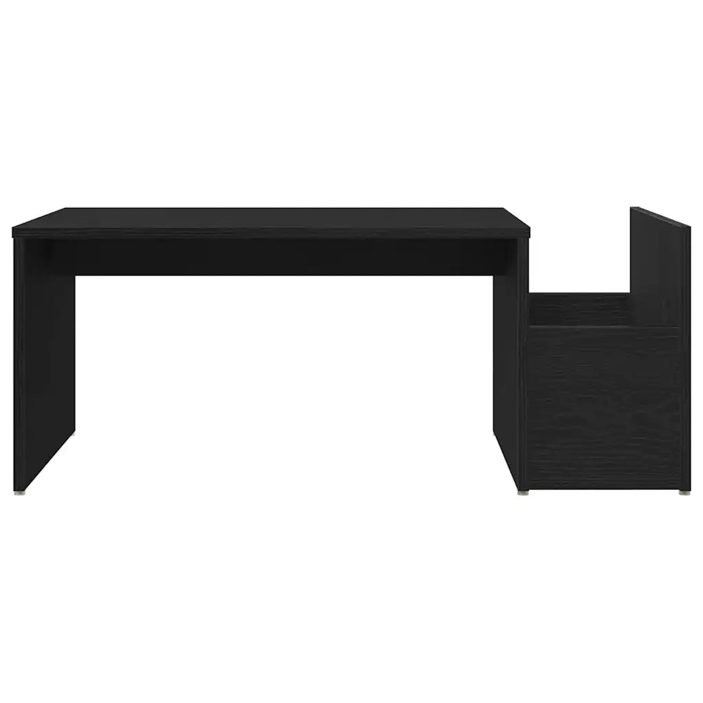 Tavolino da salotto Rovere Nero 90 x 45 x 35 cm 862502
