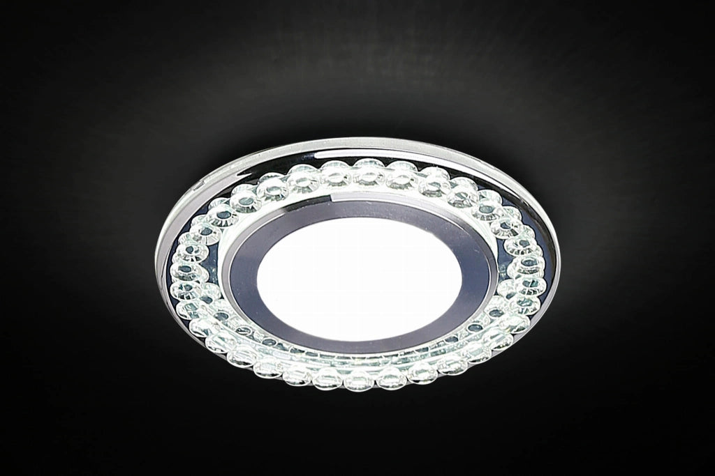 Candellux SSP faretto da incasso 2x5W LED 6500K cromo