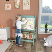 STAFFELEI 3 in 1 per Bambini 54 x 46,5 x 93 cm Legno Verde