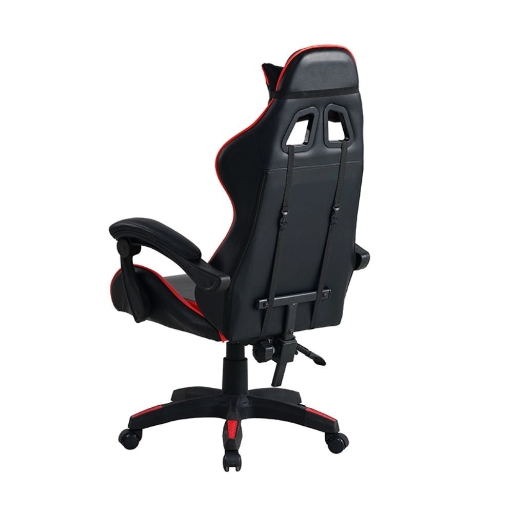 Poltrona gaming Mek rosso nera