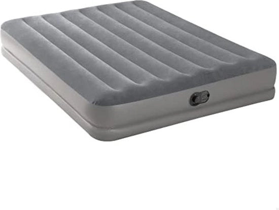 Airbed con Pompa Integrata - Airbed Autoinflabile - Matrimoniale Autoinflante - Airbed 2 Persone con Pompa USB - Grigio