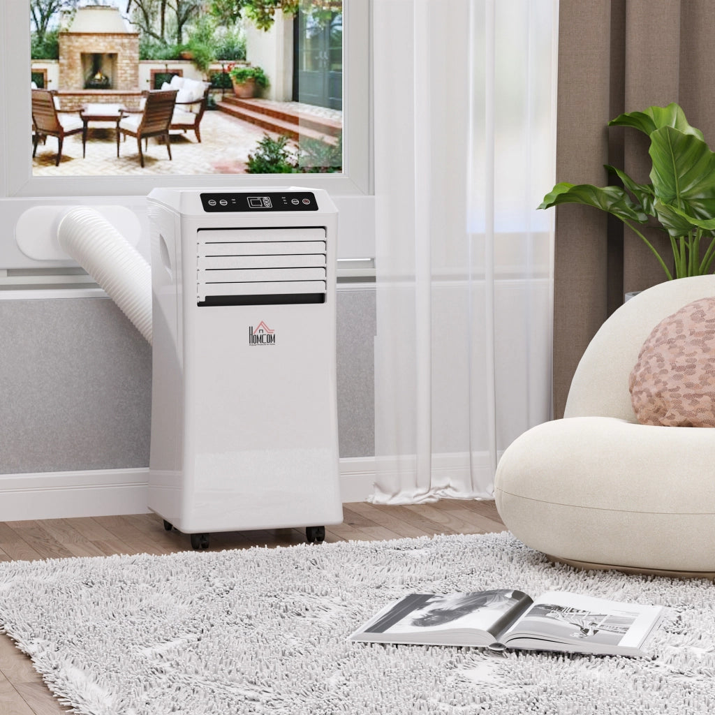 Condizionatore Portatile 3 in 1 ¨C zephmum ¨C Bianco, 9000 BTU, Telecomando