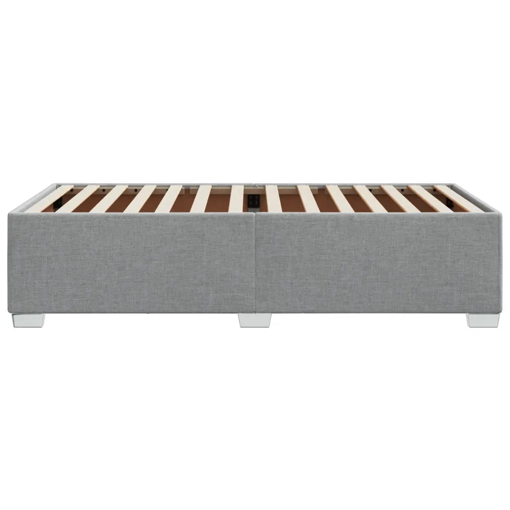 Giroletto senza Materasso Grigio Chiaro 90x190 cm Tessuto 3284436
