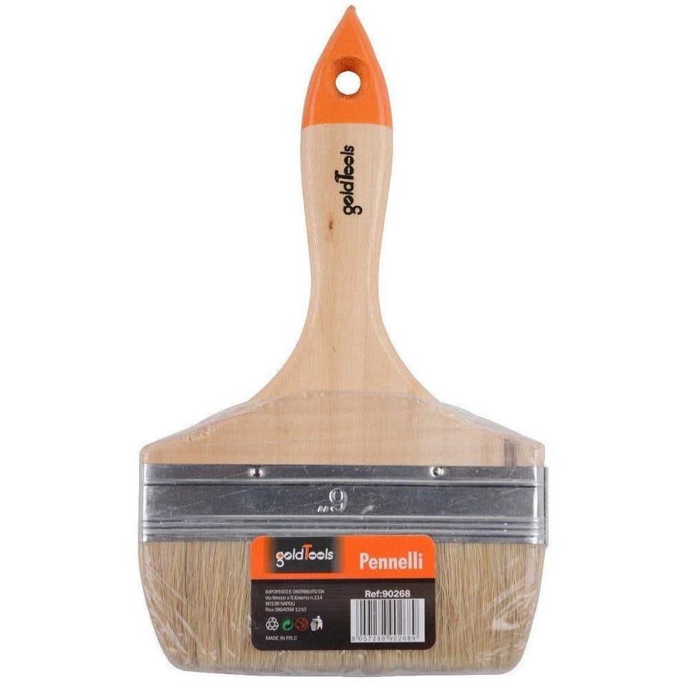 Trade Shop - Pennello Piatto Da 6" 150 Mm Pennellessa Per Pittura Verniciare Dipingere 90268 -