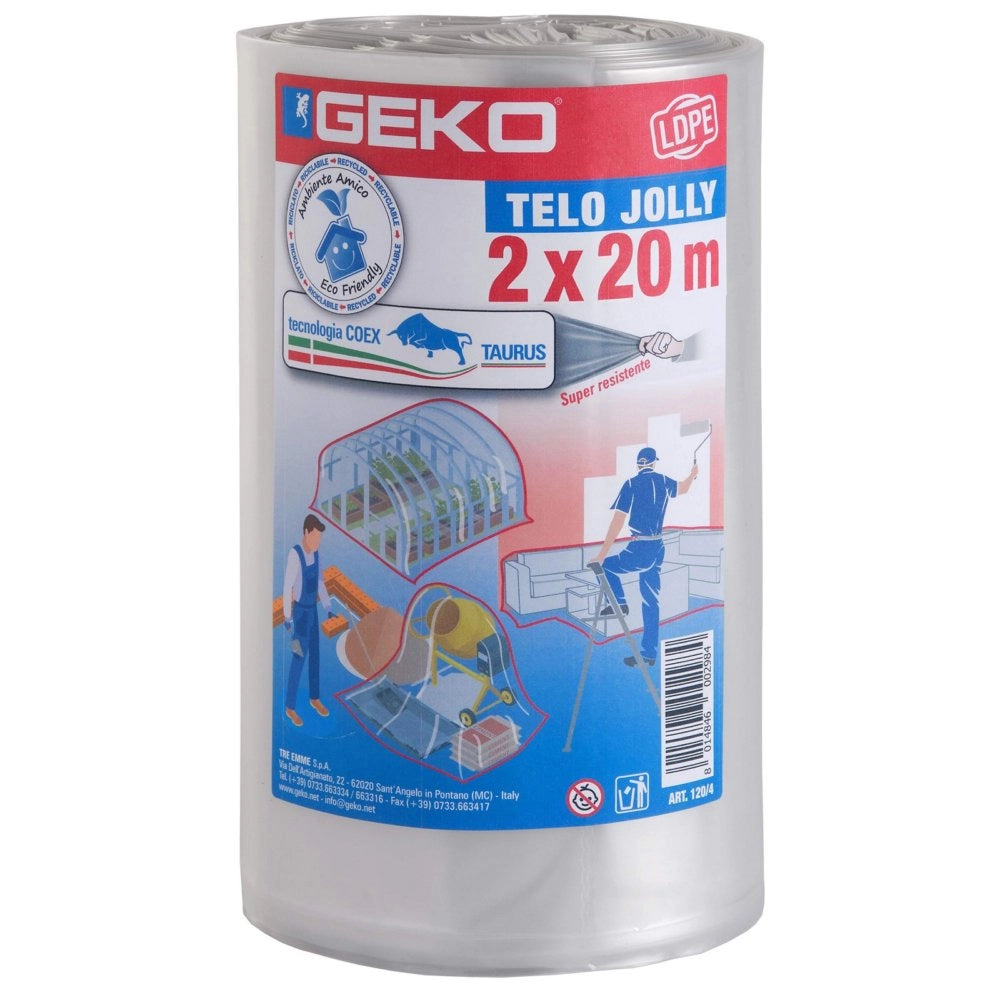 6rotoli bobina polietilene 2x20 m (40 mq) cod:ferx.6790