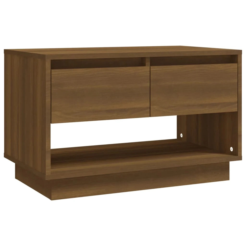Mobile TV multimediale mensola TV credenza TV sala da pranzo soggiorno camera da letto rovere 70 x 41 x 44 cm legno ingegnerizzato marrone 02_0027218