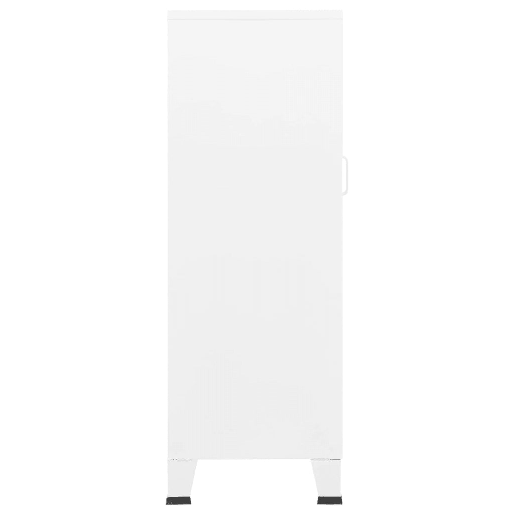 Armadio Classificatore Industriale Bianco 70x40x115 cm Metallo 339622